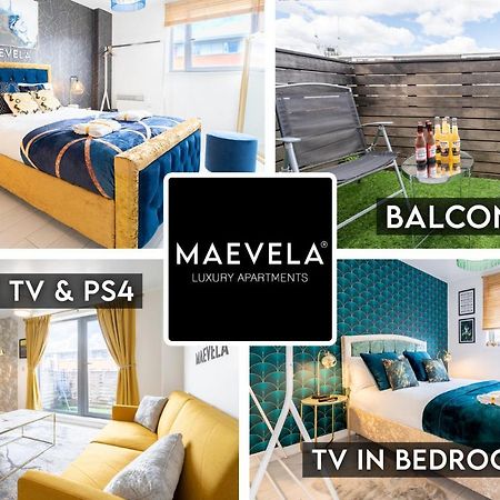 Maevela Apartments - Ultra Lavish Luxury 2 Bed Apartment City Centre - With Balcony - Free Secure Parking - Ps4 & Smart Tv'S 伯明翰 外观 照片