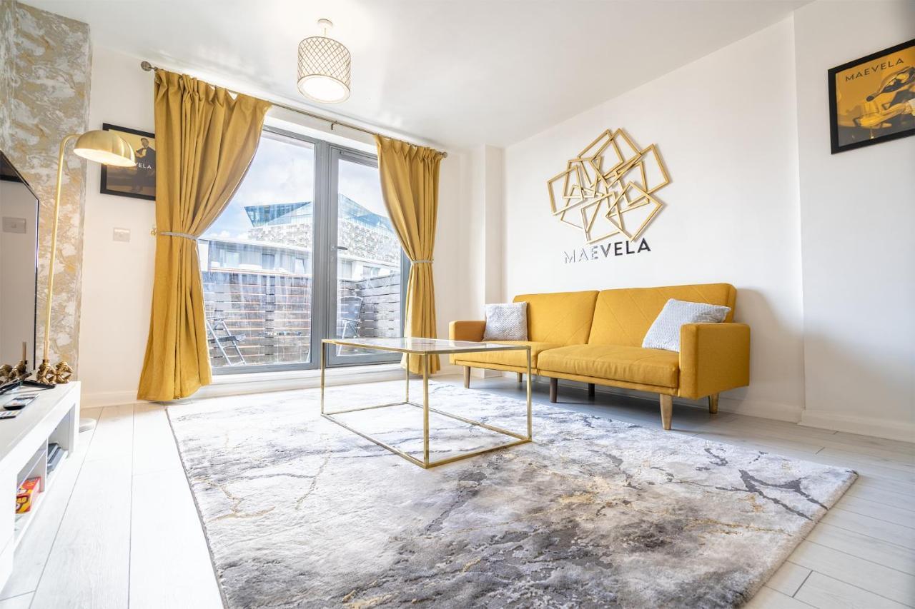 Maevela Apartments - Ultra Lavish Luxury 2 Bed Apartment City Centre - With Balcony - Free Secure Parking - Ps4 & Smart Tv'S 伯明翰 外观 照片