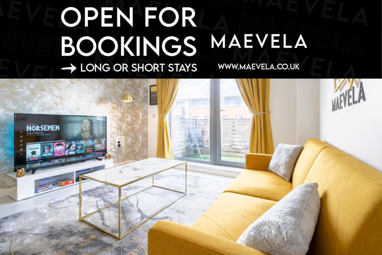 Maevela Apartments - Ultra Lavish Luxury 2 Bed Apartment City Centre - With Balcony - Free Secure Parking - Ps4 & Smart Tv'S 伯明翰 外观 照片